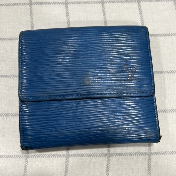 Louis Vuitton Vintage Blue Wallet - Picture 5 of 7